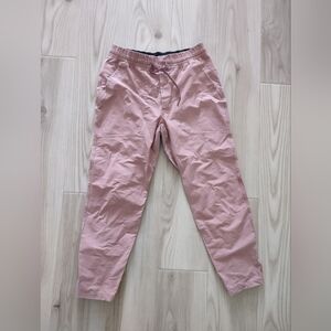 Light Pink Drawstring Jogger Pants